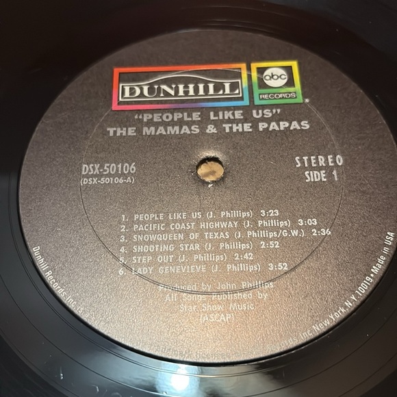 The Mamas & The Papas — People Like Us LP Vinyl Record - Picture 6 of 6